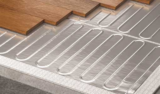 underfloor heating foil heater